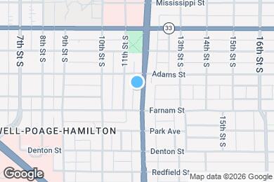 Map image of the property - 1226 West Ave S