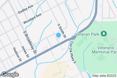 Map image of the property - 421 S Orleans St