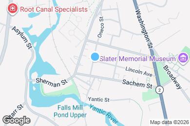 Map image of the property - 25 Oneco St