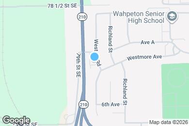 Map image of the property - Western Road Apartments