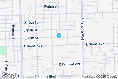 Map image of the property - 580 E 12th St