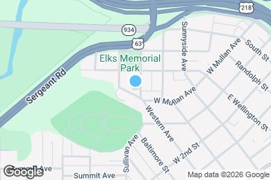 Map image of the property - 432 Belmont Ave