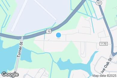 Map image of the property - 549 W Beaufort Rd