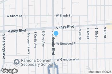 Map image of the property - 1504 S Atlantic Blvd
