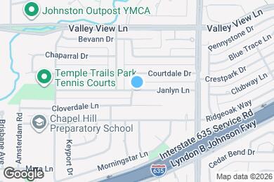 Map image of the property - 3600 Janlyn Ln