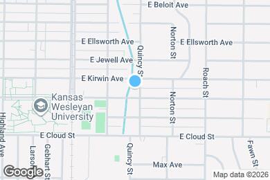 Map image of the property - 1510 Quincy St