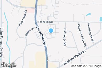 Map image of the property - 4216 Deming Cir