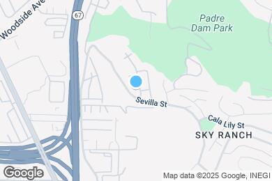 Map image of the property - 1106 Calabria St