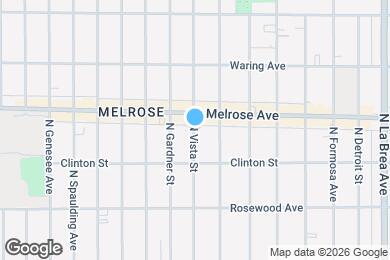 Map image of the property - 642 N Vista St