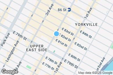Map image of the property - 1566 2nd Ave