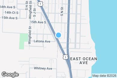 Map image of the property - 1628 S Dixie Hwy