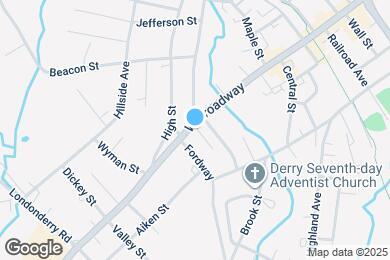 Map image of the property - 72 W Broadway