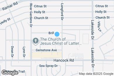 Map image of the property - 859 Baseline Rd