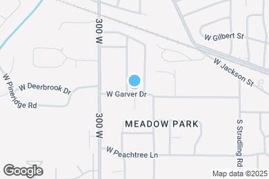 Map image of the property - 4614 W Garver Dr