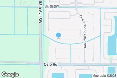 Map image of the property - 637 Tangelo Cir SW