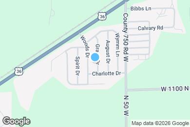 Map image of the property - 10875 Grace Dr