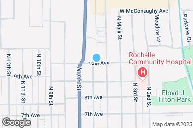 Map image of the property - 506 10th Ave