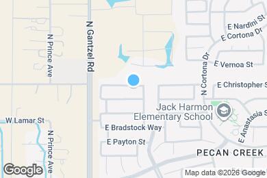 Map image of the property - 491 E Christopher St