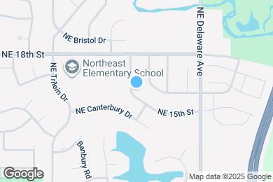 Map image of the property - 1513 NE Michael Dr