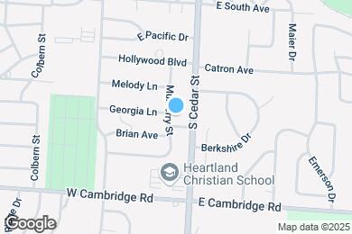 Map image of the property - 707 Mulberry St
