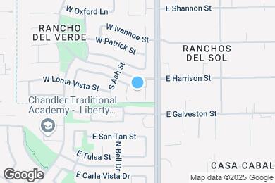 Map image of the property - 53 W Del Rio St