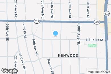 Map image of the property - 2544 NE 143rd St