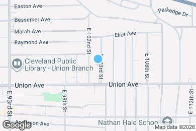Map image of the property - 3446 E 103rd St
