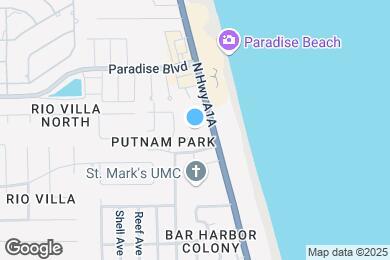 Map image of the property - 2150 N Hwy A1A