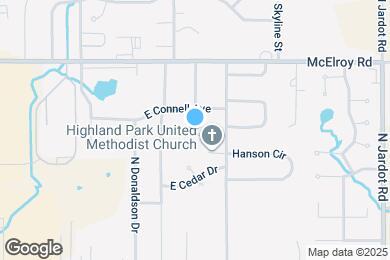 Map image of the property - 1402 E Scott Ave