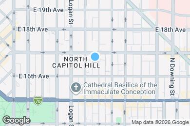 Map image of the property - AMLI at Uptown