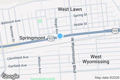 Map image of the property - 2334 Penn Ave