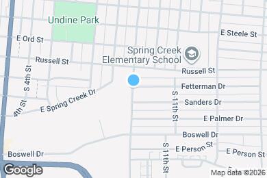 Map image of the property - 1202 S 9th St