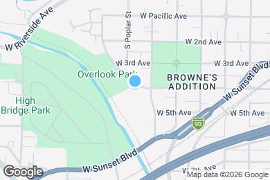 Map image of the property - 358 S Coeur D'alene St