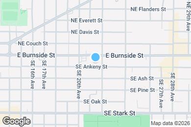 Map image of the property - 2113 SE Ankeny St