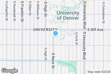 Map image of the property - 2340 S Race St