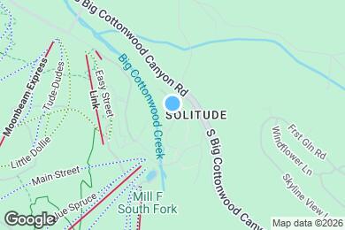 Map image of the property - 12082 E Big Cottonwood Cyn Rd