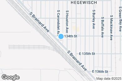 Map image of the property - 13413 S Carondolet Ave