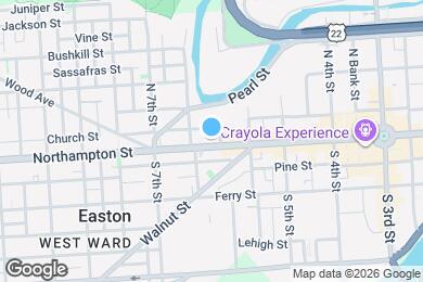 Map image of the property - 637 Northampton St