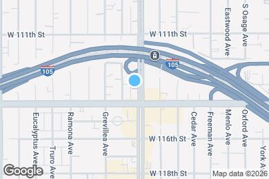 Map image of the property - 11311 Hawthorne Blvd