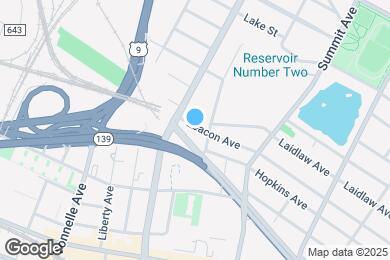 Map image of the property - 251 Beacon Ave