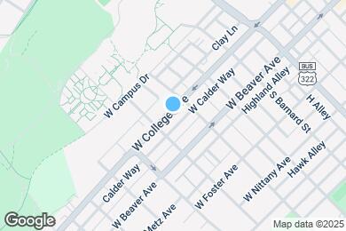 Map image of the property - 720 W College Ave