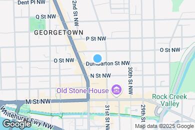 Map image of the property - 3118 1/2 Dumbarton St NW