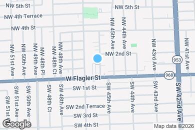 Map image of the property - 60 NW 46th Ave