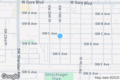 Map image of the property - 309 1/2 SW 19th St