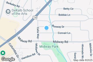 Map image of the property - 3158 Convair Ln