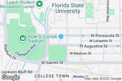 Map image of the property - 417 Walker St
