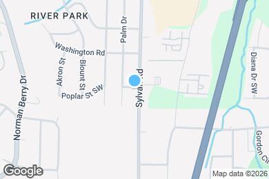 Map image of the property - 2967 Sylvan Rd