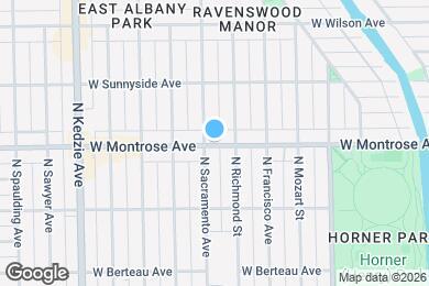Map image of the property - 2954 W Montrose Ave