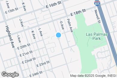 Map image of the property - 2016 N Ave