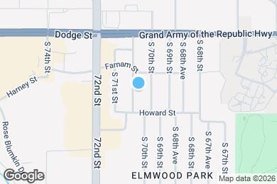 Map image of the property - 321 S 70th Ave